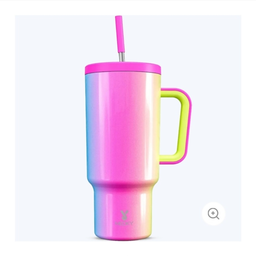 Meoky 40 Oz Rainbow Tumbler New In Box